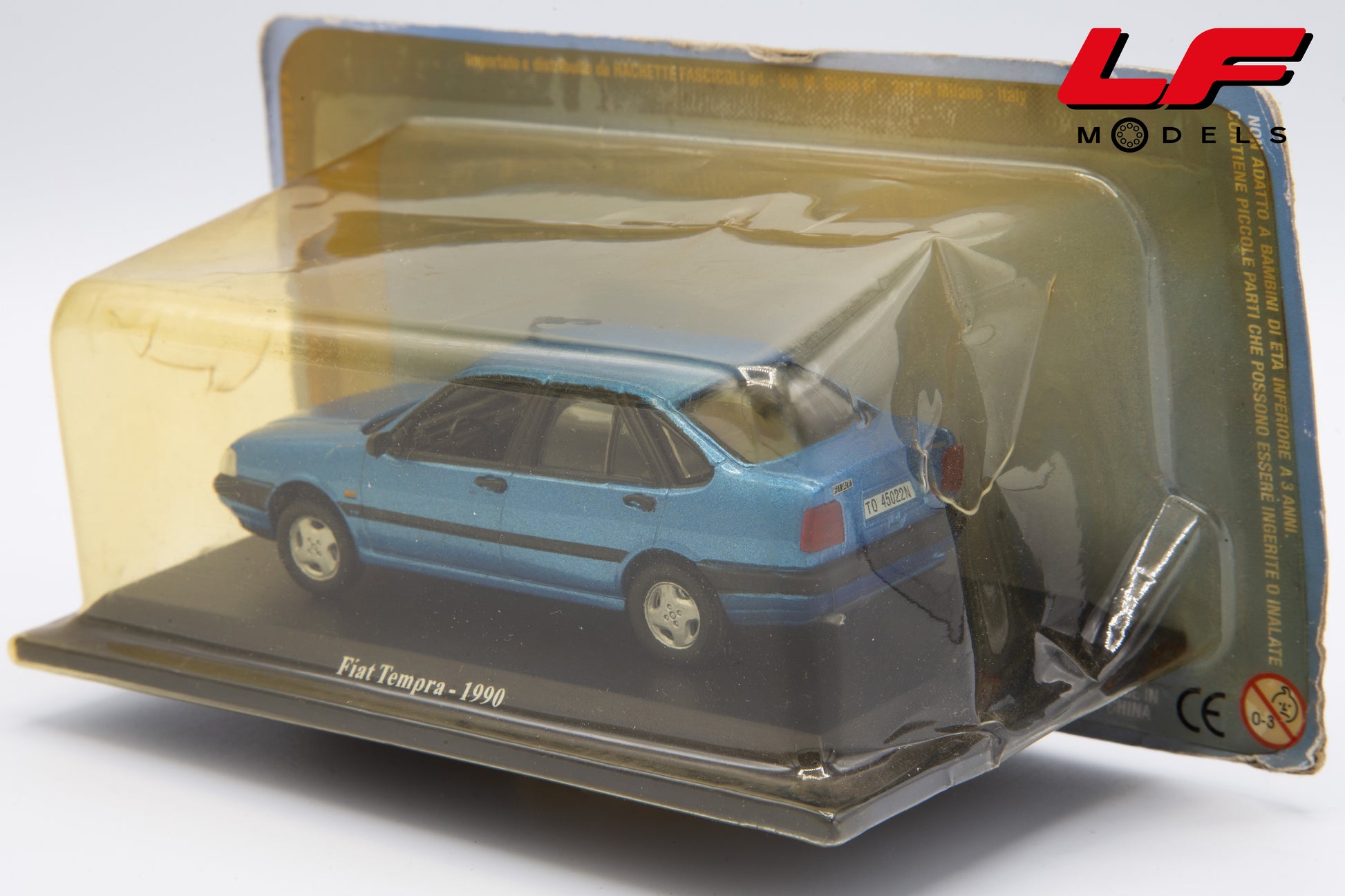 modellino fiat tempra edicola 1:43 posteriore