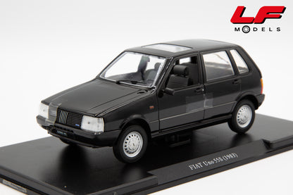 modellino fiat uno 55s edicola 1:24 vista frontale