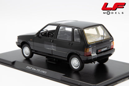 modellino fiat uno 55s edicola 1:24 vista posteriore