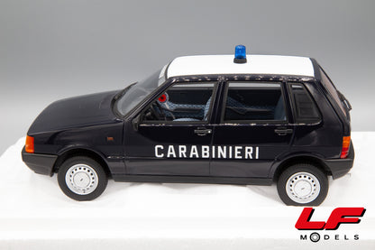 modellino fiat uno 45 carabinieri laudoracing 1:18 laterale