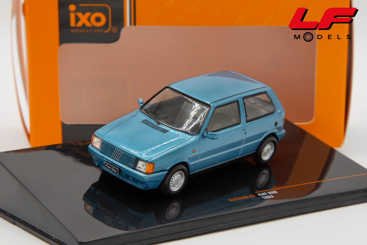 modellino fiat uno elba ixo 1:43 frontale