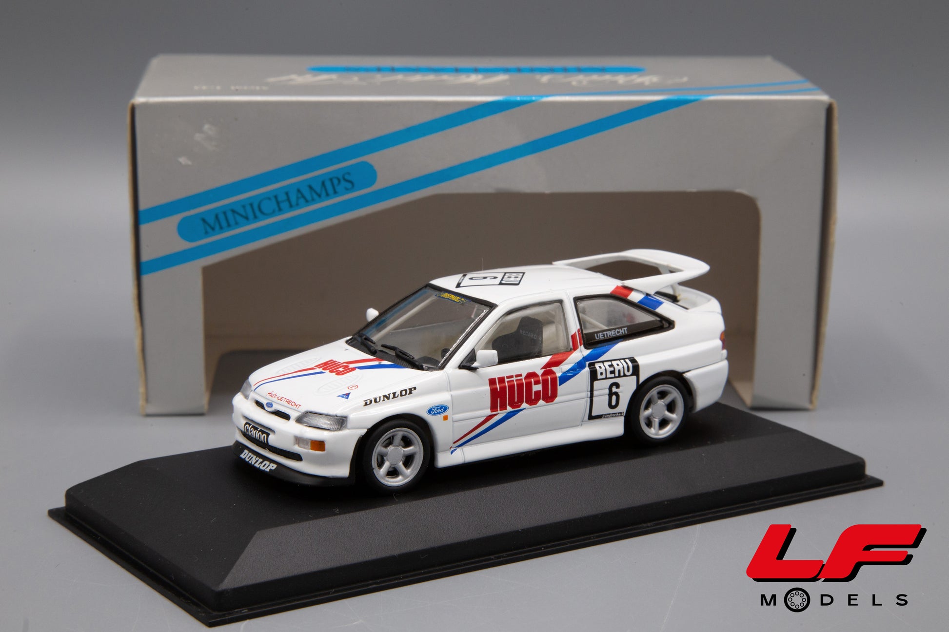 modellino ford escort cosworth minichamps 1:43 frontale