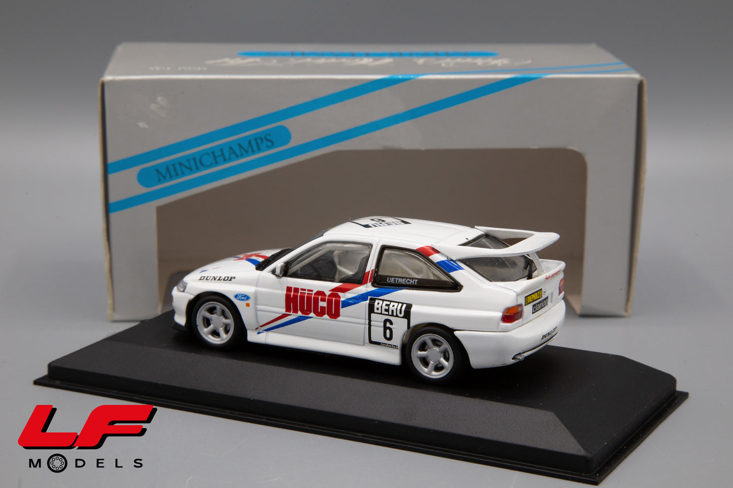 modellino ford escort cosworth minichamps 1:43 posteriore