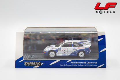modellino ford escort rs cosworth rally tdc tarmac 1:64 T64-081-93RDF03 vista scatola