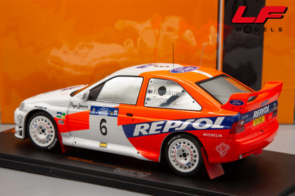 modellino ford escort wrc rally ixo models 1:18
