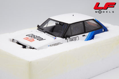 modellino ford fiesta rally ottomobile 1:18 imballo