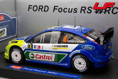 modellino ford focus rally sunstar 1:18 posteriore