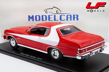 modellino ford gran torino starsky hutch mcg 1:18 MCG181005 vista posteriore