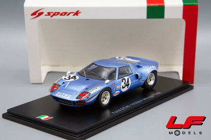 modellino ford gt40 spark 1:43 frontale