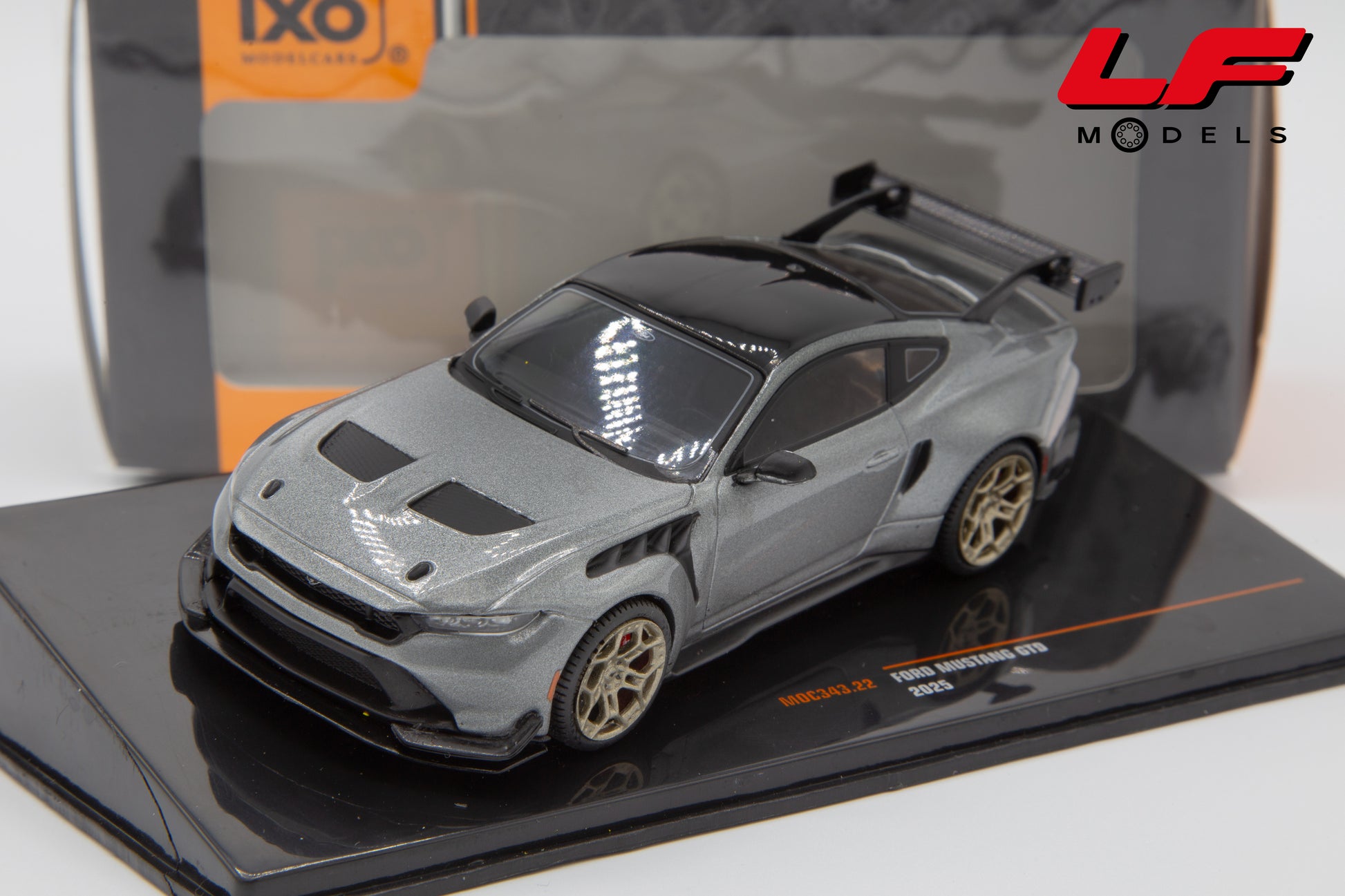 modellino ford mustang gtd ixo 1:43 frontale