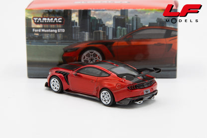 modellino ford mustang gtd tarmac 1:64 T64G-086-RE vista posteriore