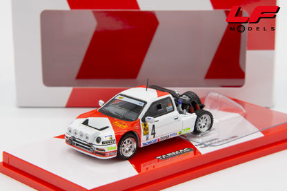 modellino ford rs200 rally tarmac 1:64