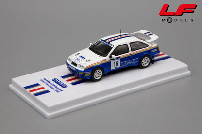 modellino ford sierra rs rally tarmac 1:64