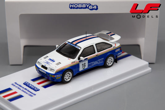 modellino ford sierra rs rally tarmac 1:64