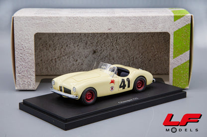 modellino glasspar g2 autocult 1:43 frontale
