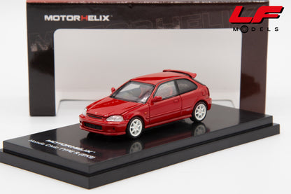 modellino honda civic type r motorhelix 1:64 MH65003 vista frontale