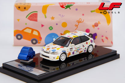 modellino honda civic type r children day motorhelix 1:64 M65023 vista frontale