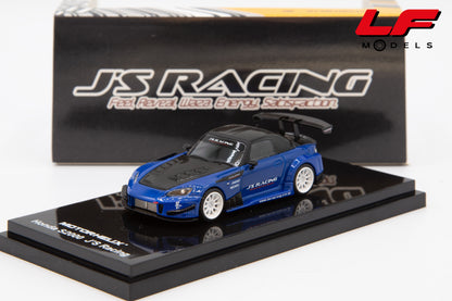 MOTORHELIX HONDA S2000 J'S RACING 2001 APEX BLUE PEARL 1:64