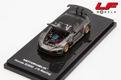 MOTORHELIX HONDA S2000 J'S RACING 2001 MOON ROCK METALLIC 1:64