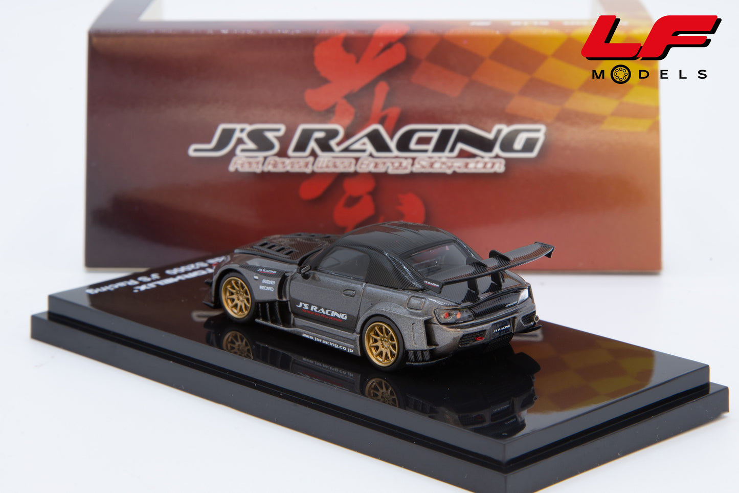 MOTORHELIX HONDA S2000 J'S RACING 2001 MOON ROCK METALLIC 1:64