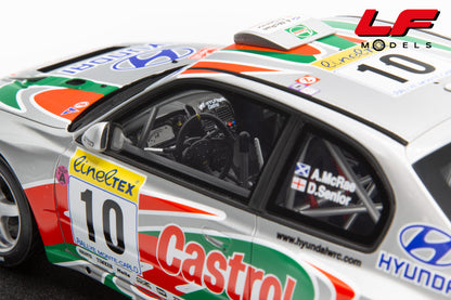 modellino hyundai accent wrc rally montecarlo ottomobile 1:18 OT1265 vista interni