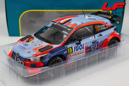 modellino hyundai i20 deagostini 1:18 frontale