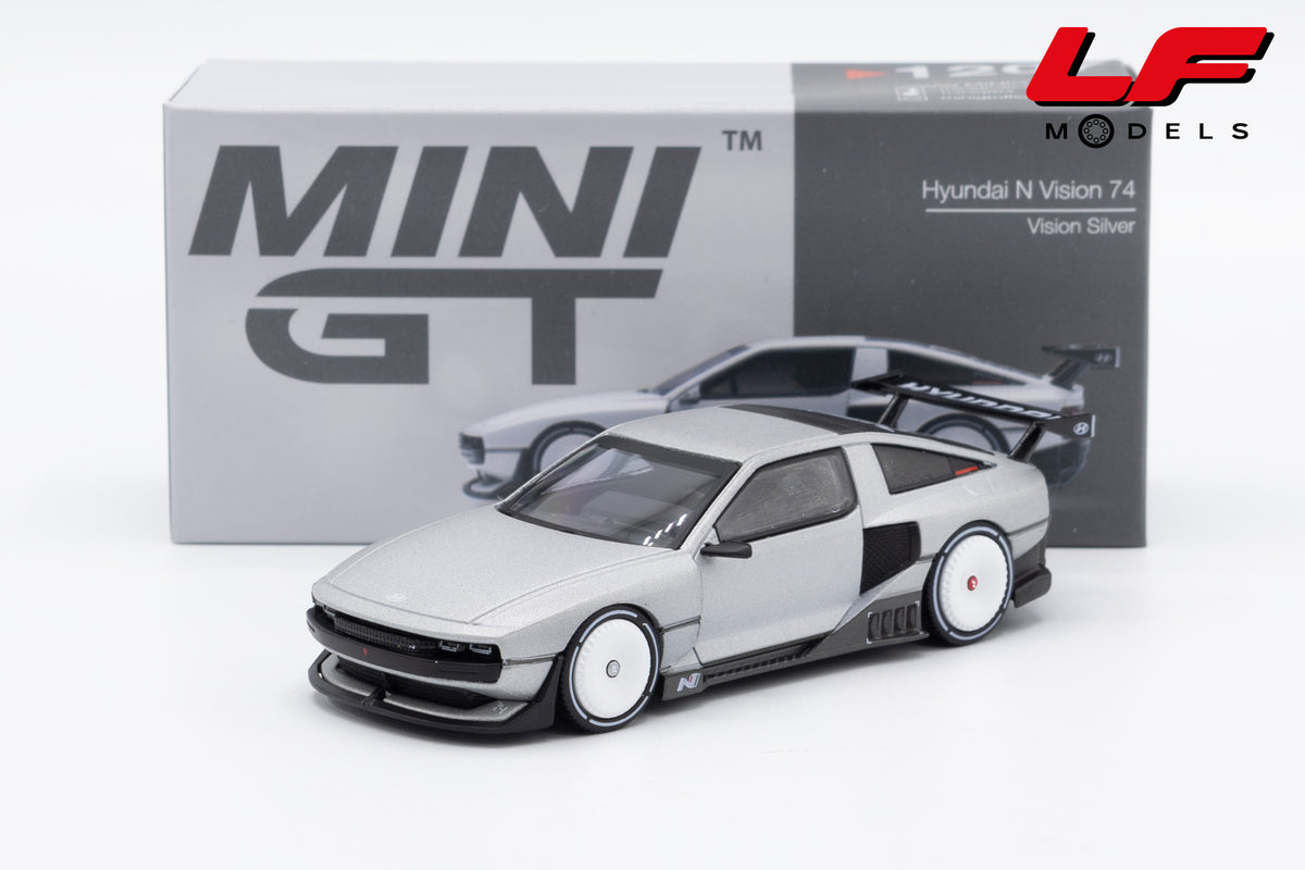 modellino hyundai n vision mini gt 1:64 MGT01207-L vista frontale