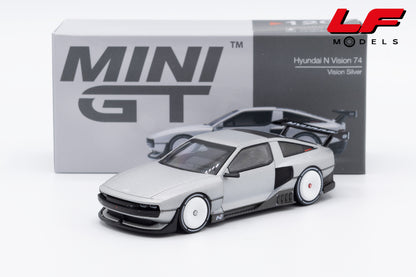 modellino hyundai n vision mini gt 1:64 MGT01207-L vista frontale