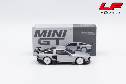 modellino hyundai n vision mini gt 1:64 MGT01207-L vista laterale