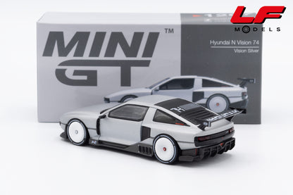 modellino hyundai n vision mini gt 1:64 MGT01207-L vista posteriore