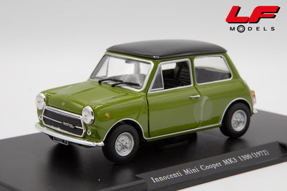 modellino innocenti mini cooper edicola 1:24 frontale