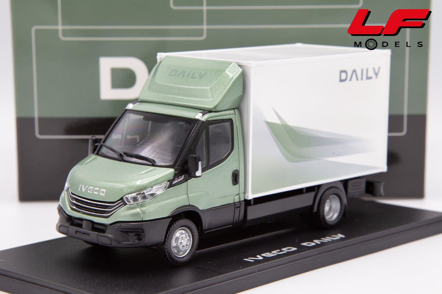 modellino iveco daily eligor 1:43 frontale