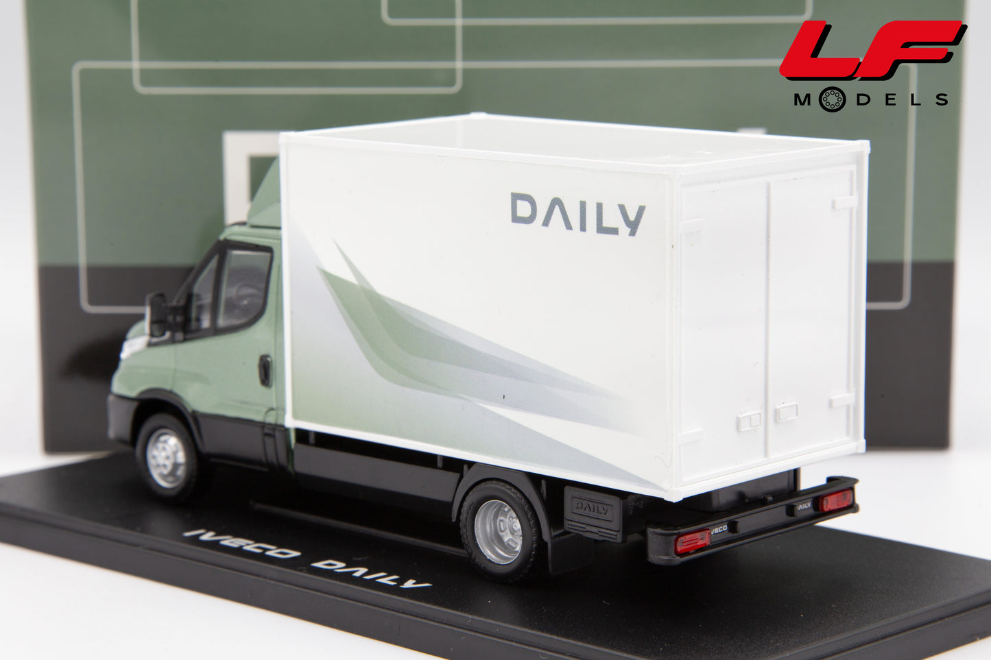modellino iveco daily eligor 1:43 posteriore