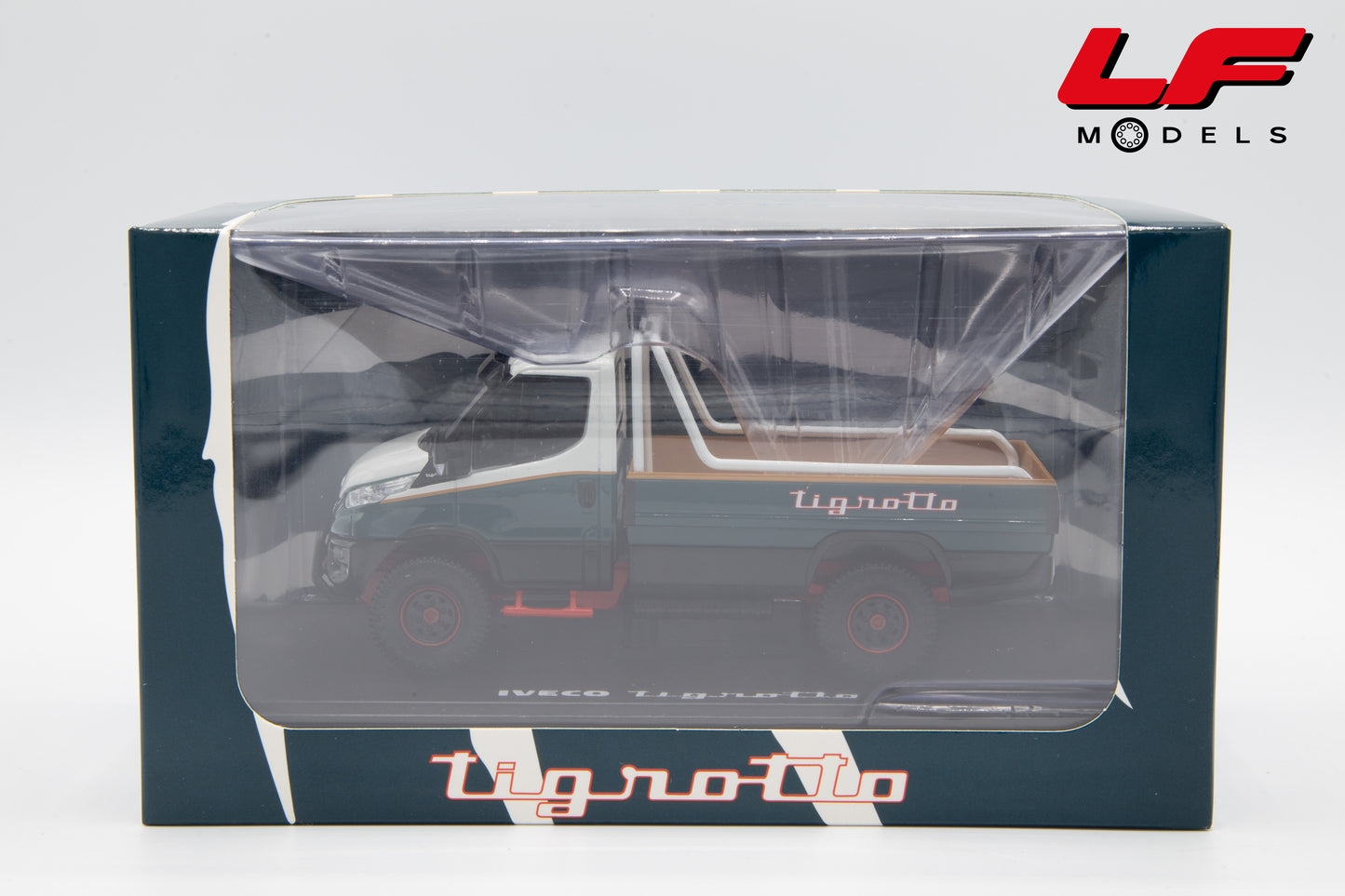 modellino iveco daily tigrotto 4x4 eligor 1:43 scatola