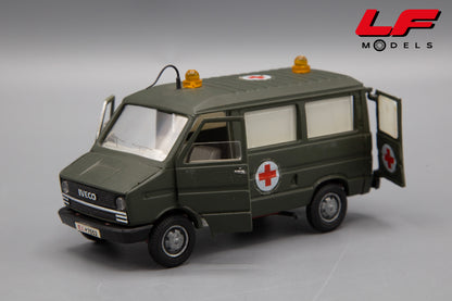 modellino iveco daily militare oldcars 1:43