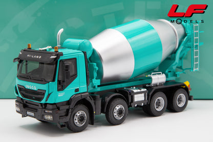 modellino iveco trakker betoniera eligor 1:43 frontale