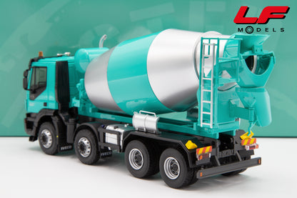 modellino iveco trakker betoniera eligor 1:43 posteriore