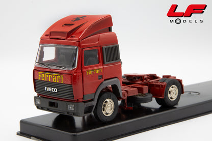 modellino iveco turbostar ferrari oldcars 1:43 frontale
