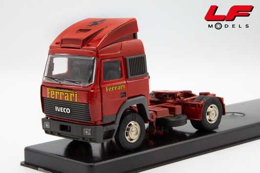 modellino iveco turbostar ferrari oldcars 1:43 frontale