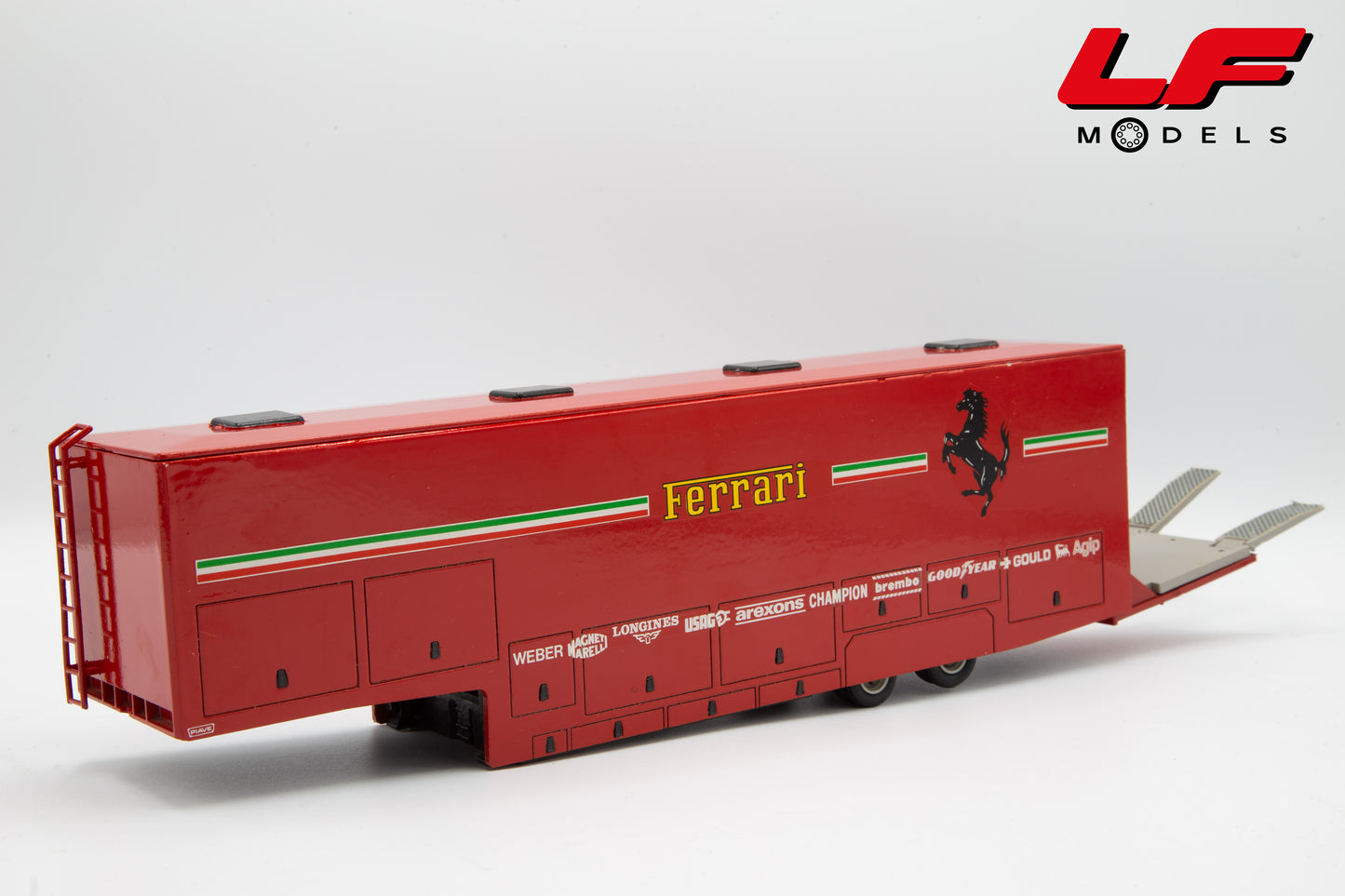 modellino iveco turbostar ferrari oldcars 1:43 rimorchio