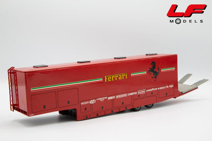 modellino iveco turbostar ferrari oldcars 1:43 rimorchio