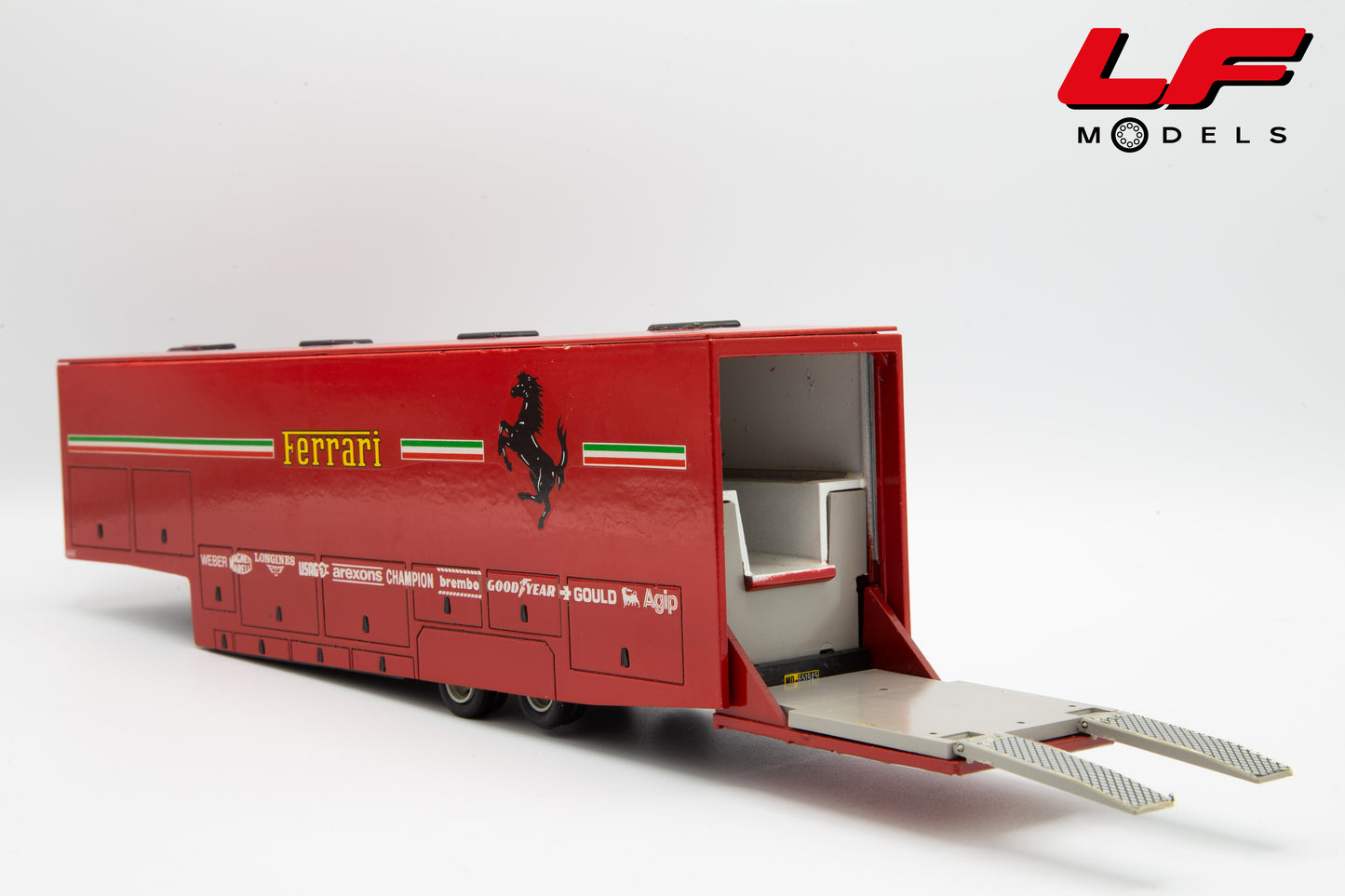 modellino iveco turbostar ferrari oldcars 1:43 rimorchio