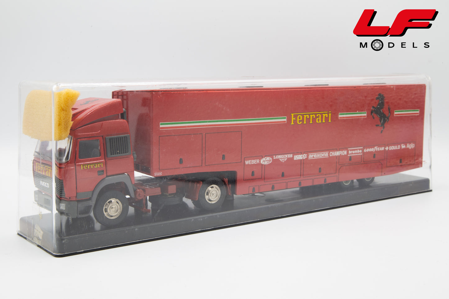 modellino iveco turbostar ferrari oldcars 1:43 teca