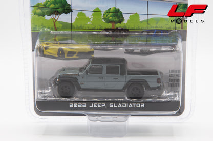 modellino jeep gladiator greenlight 1:64 GL68010E vista frontale
