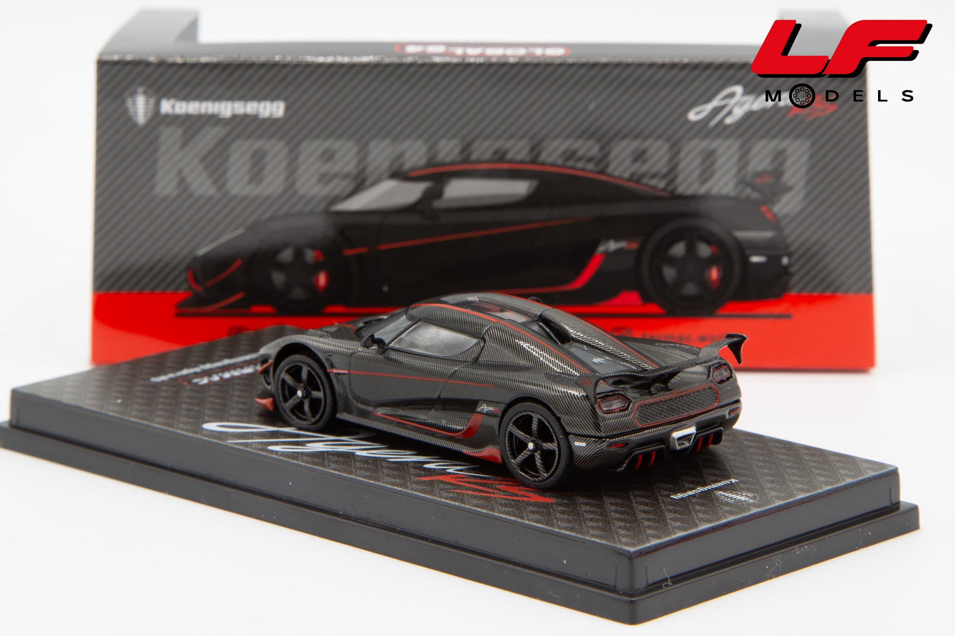 modellino koenigsegg agera rs tarmac 1:64 posteriore