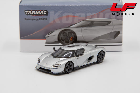 modellino koenigsegg cc850 tarmac 1:64 frontale