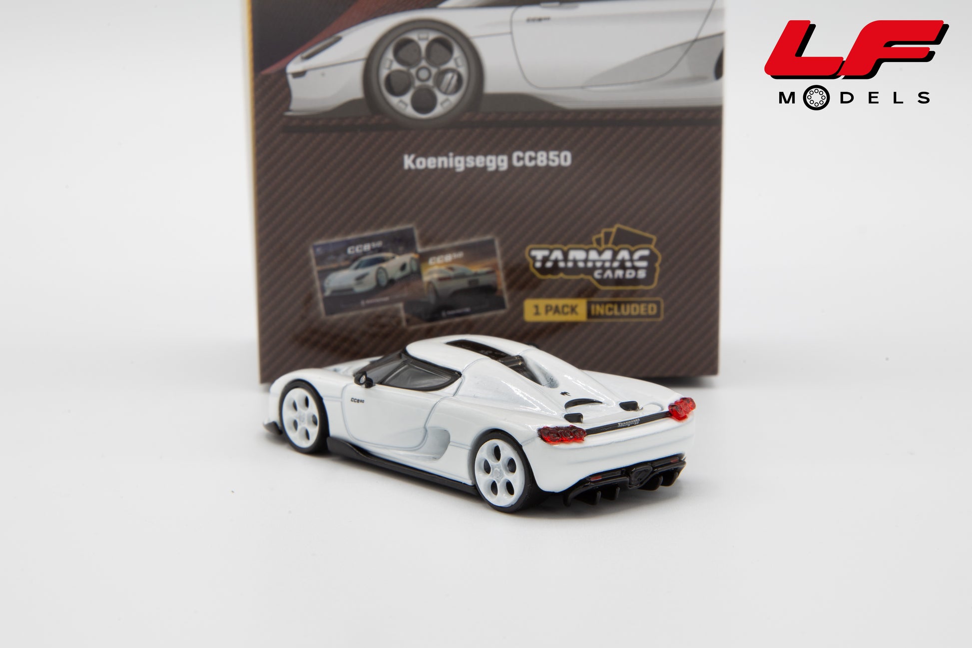 modellino koenigsegg cc850 tarmac 1:64 posteriore
