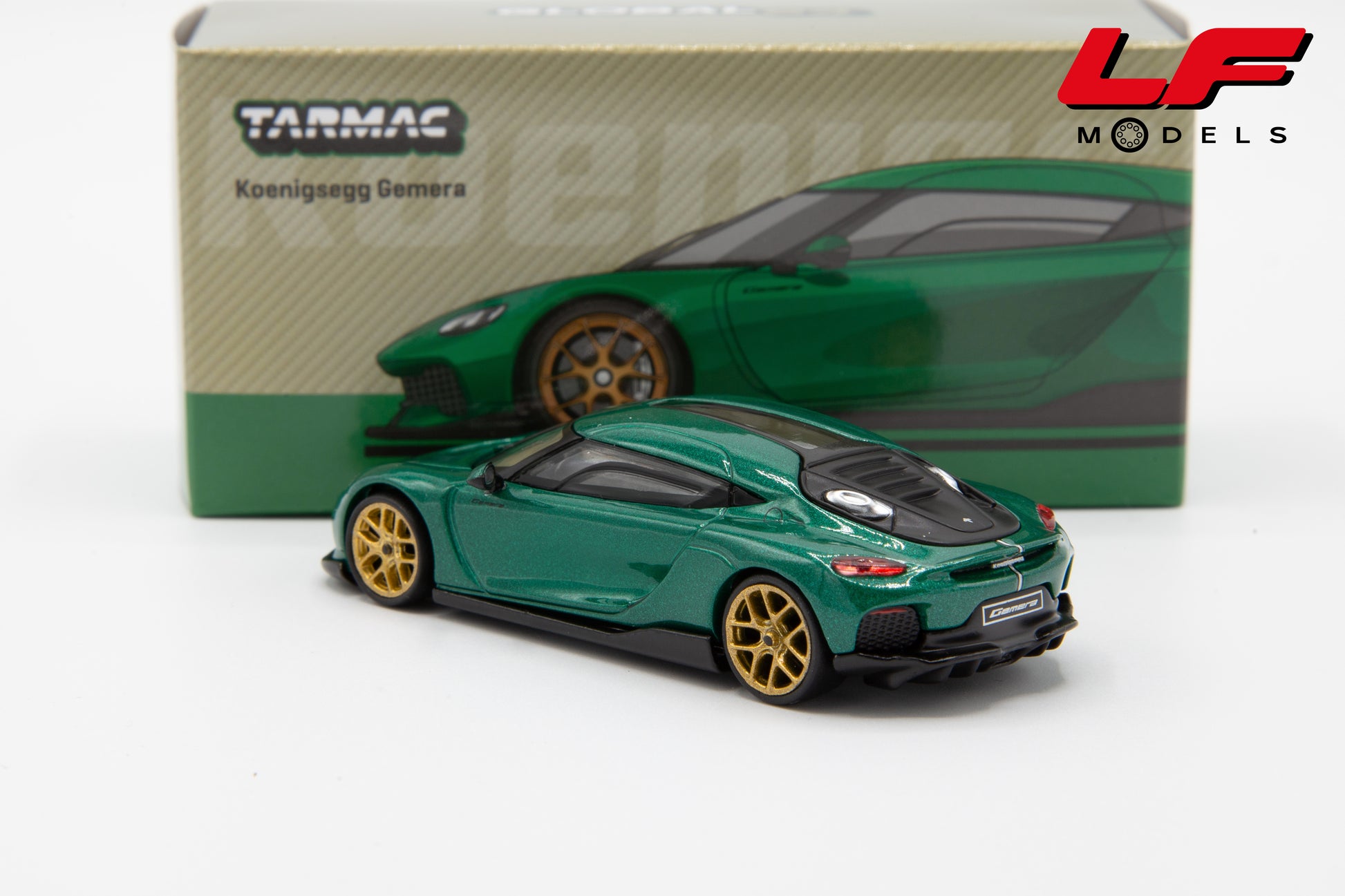 modellino koenigsegg gemera tarmac 1:64 posteriore
