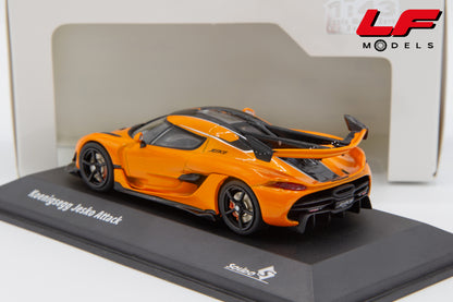 modellino koenigsegg jesko attack solido 1:43 