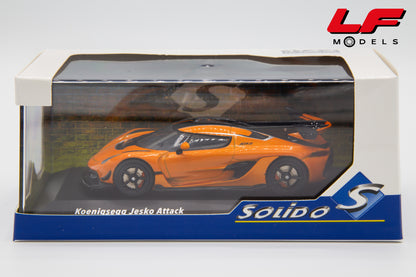 modellino koenigsegg jesko attack solido 1:43 